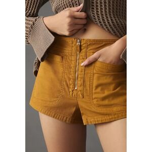 By Anthropologie Canvas Shorts, Size 4, EUC